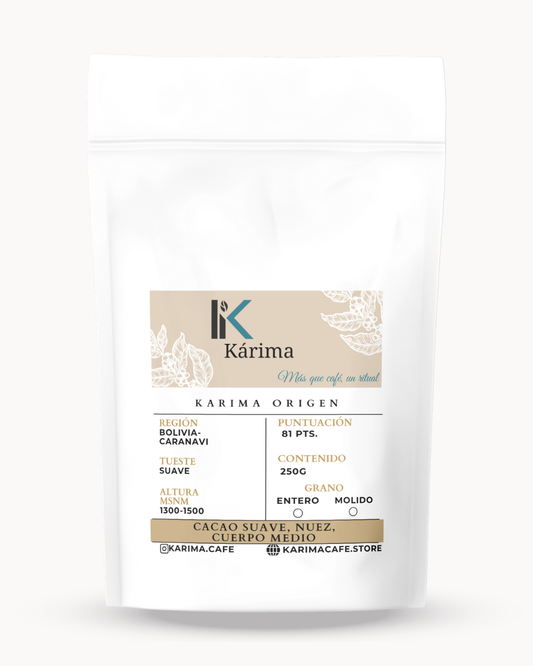 KÁRIMA ORIGEN– Café suave y equilibrado