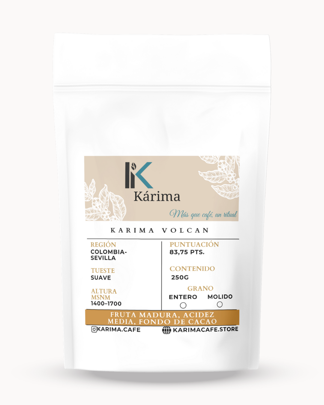 KÁRIMA VOLCÁN – Café con carácter y notas frutales