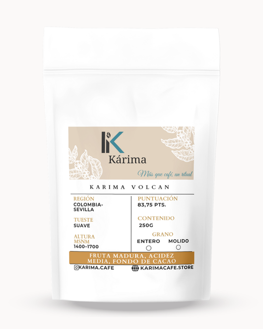 KÁRIMA VOLCÁN – Café con carácter y notas frutales