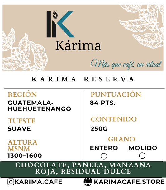 KÁRIMA Reserva – Edición especial de origen único